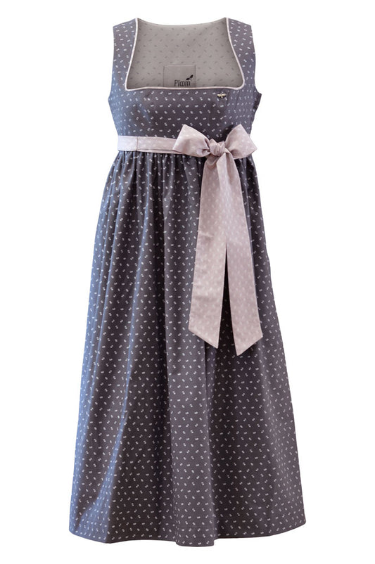 Dirndl für Schwangere grau
